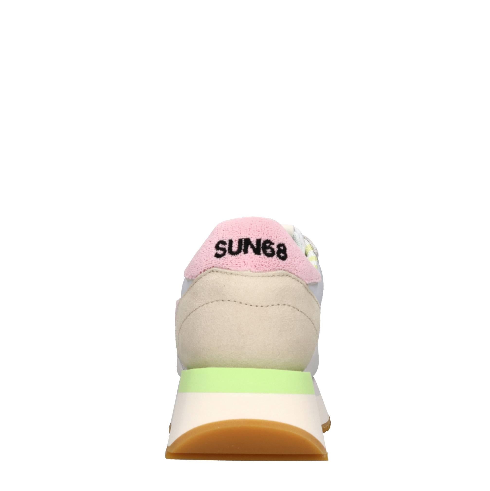 Sneakers modello Z35215 SUN68 in pelle, camoscio e tessuto traspirante 
