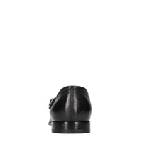 Mocassini doppia fibbia in pelle 