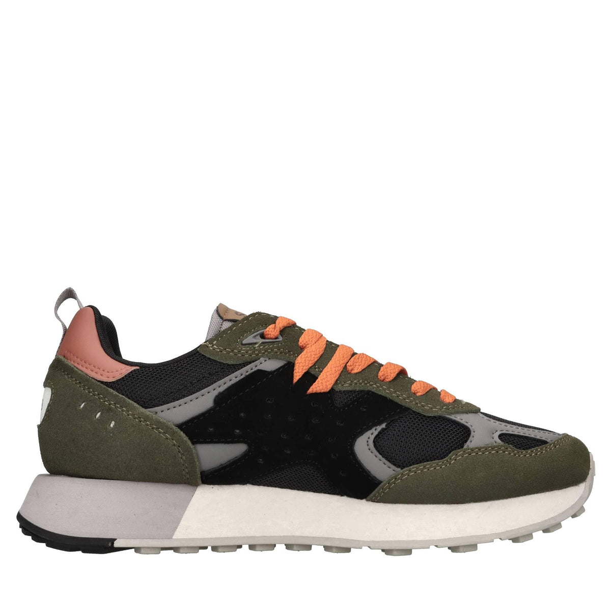 Sneakers Jaki Outdoor in camoscio, ecopelle e tessuto 