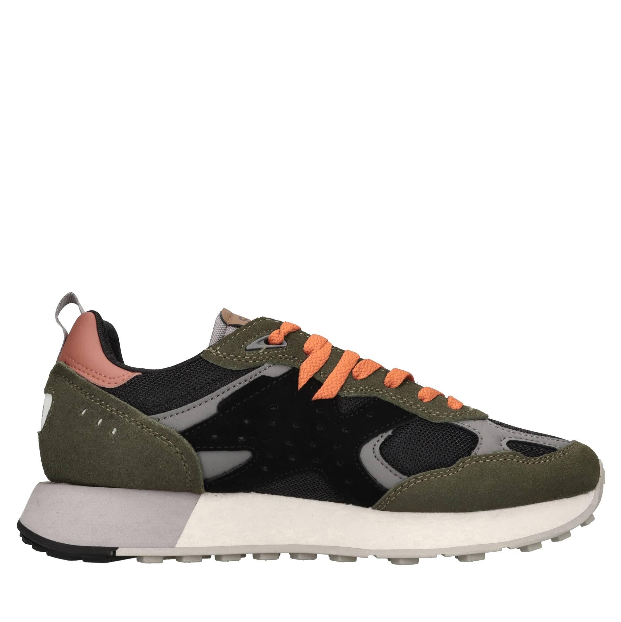 Sneakers Jaki Outdoor in camoscio, ecopelle e tessuto 