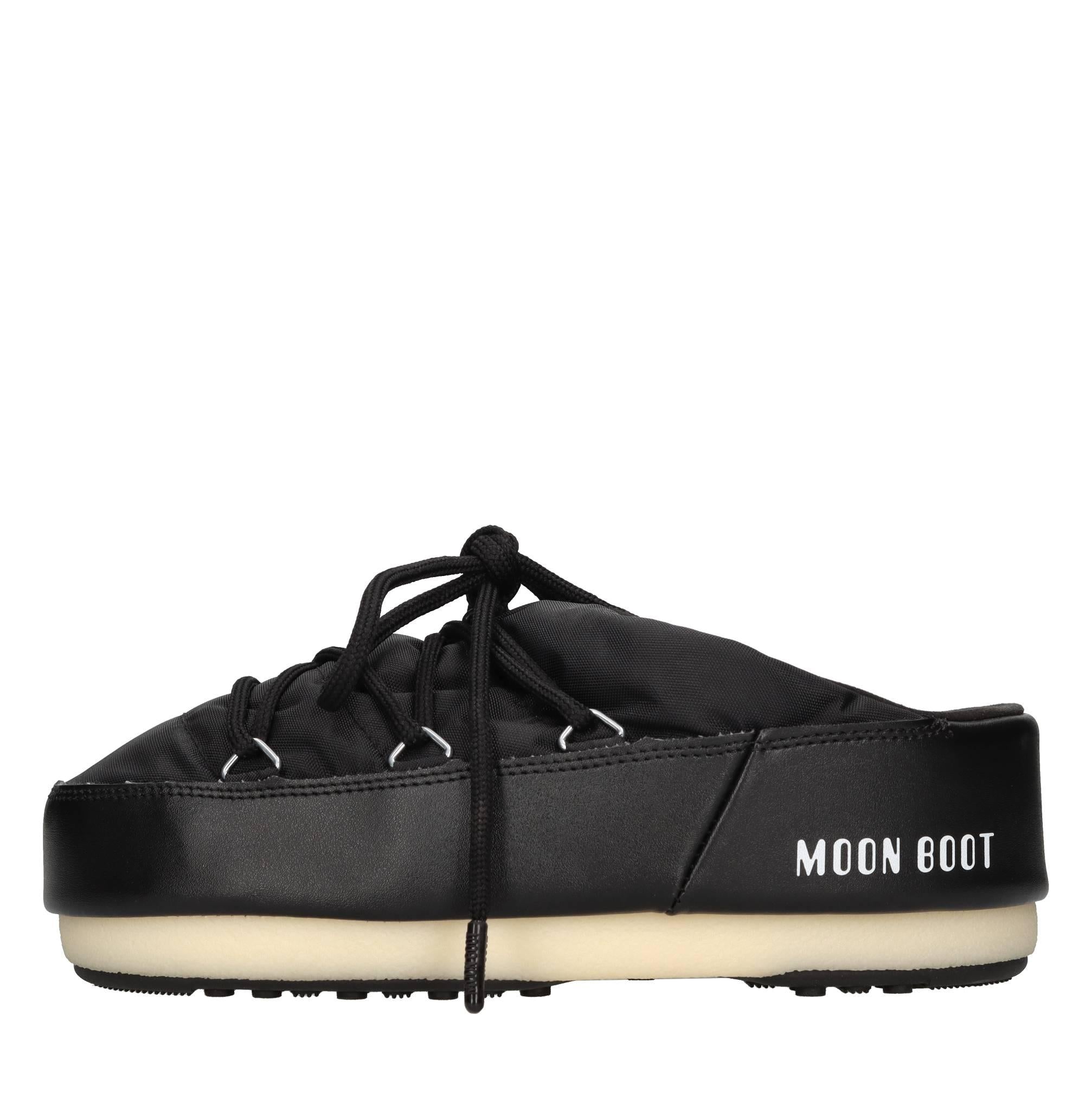 Mules in nylon tecnico idrorepellente 