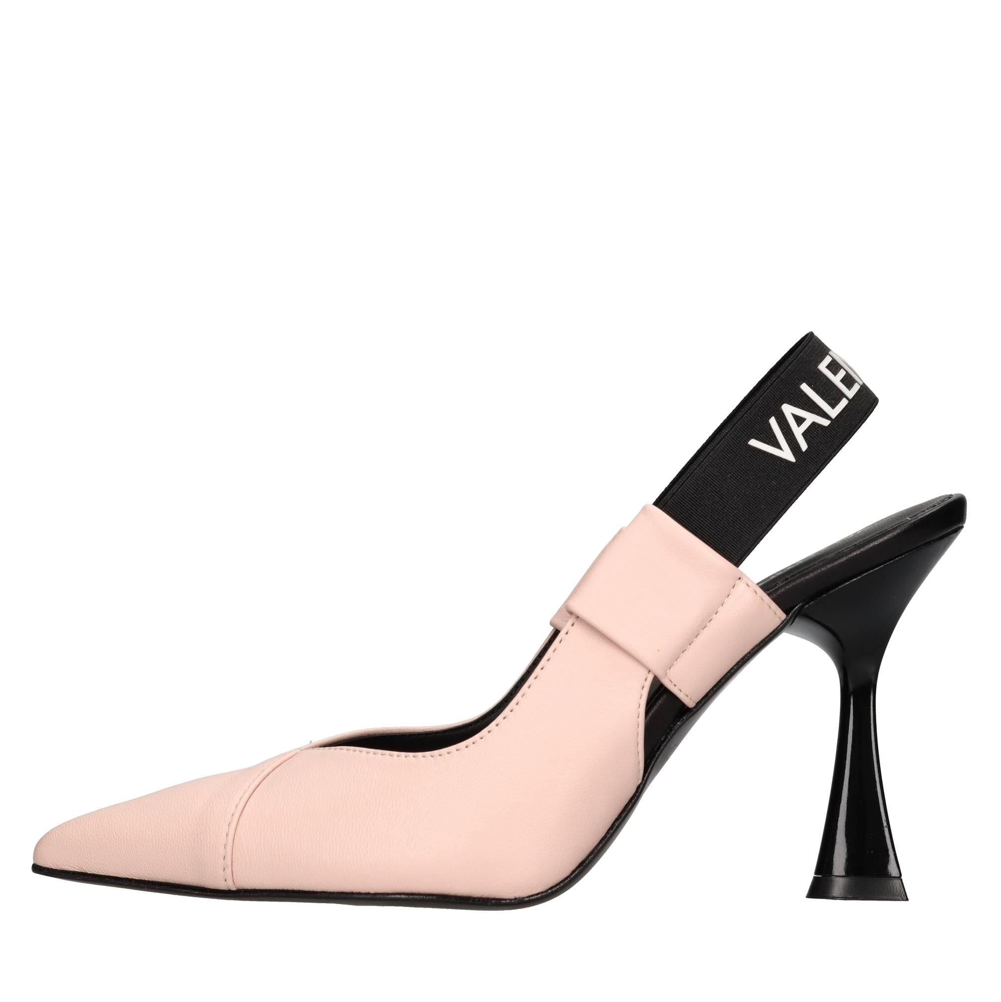 Décolleté slingback in pelle 