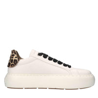 Sneakers in pelle e cavallino 