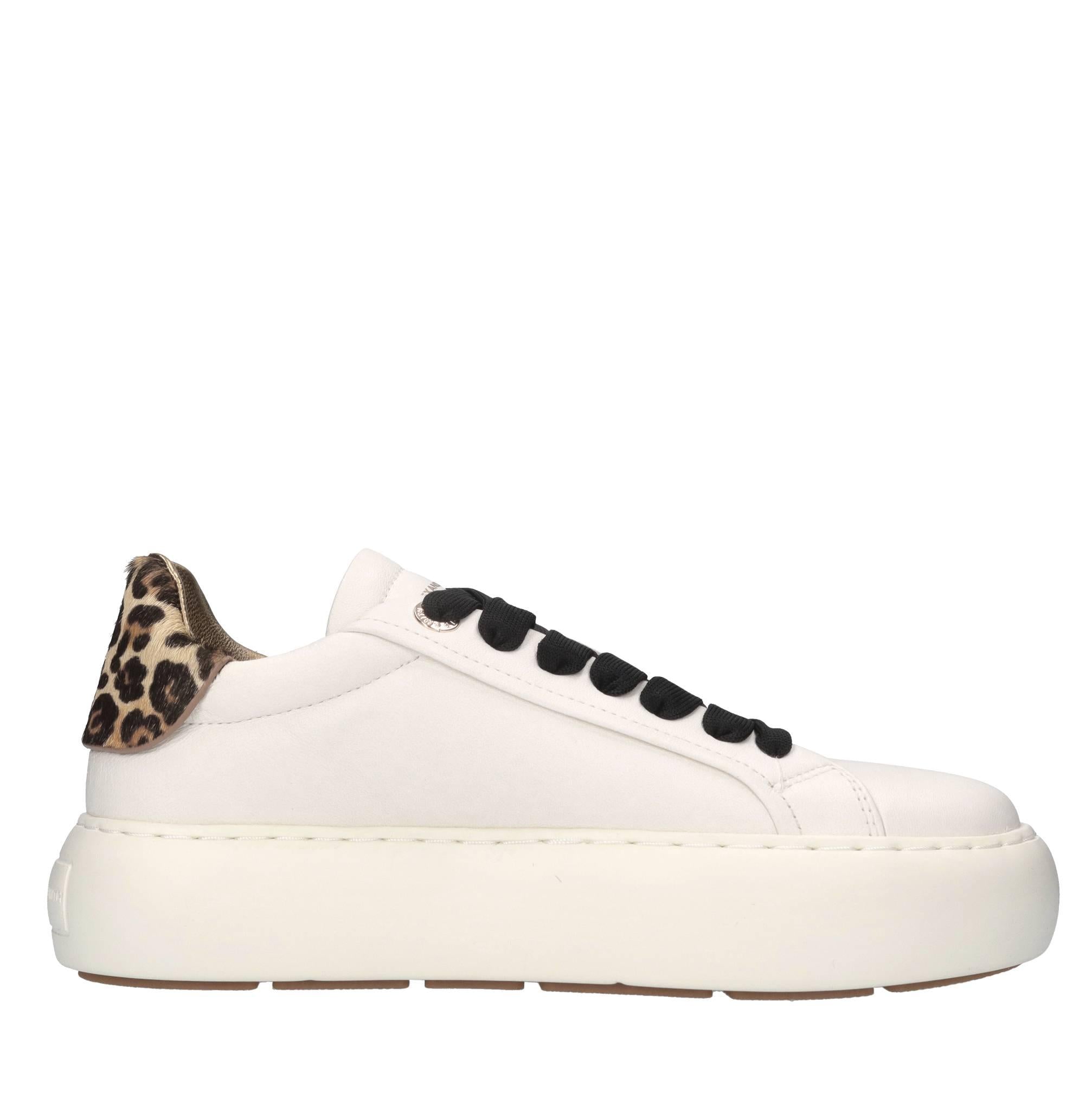 Sneakers in pelle e cavallino 