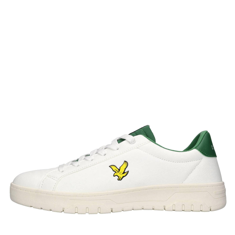 Sneakers in ecopelle e tessuto 