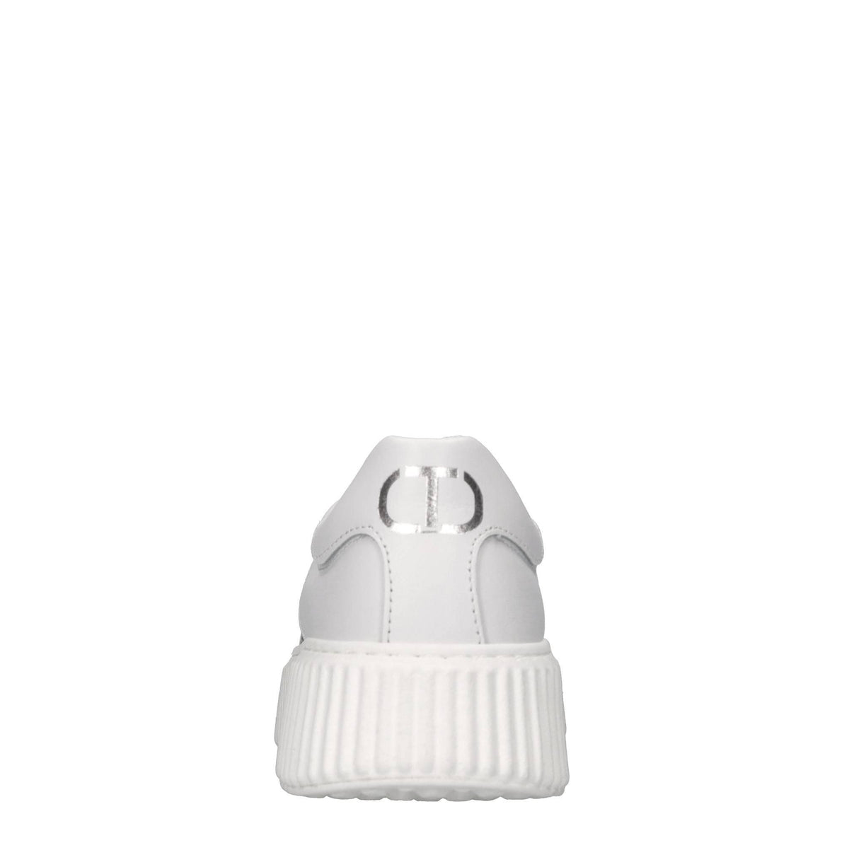 Sneakers in pelle e strass 