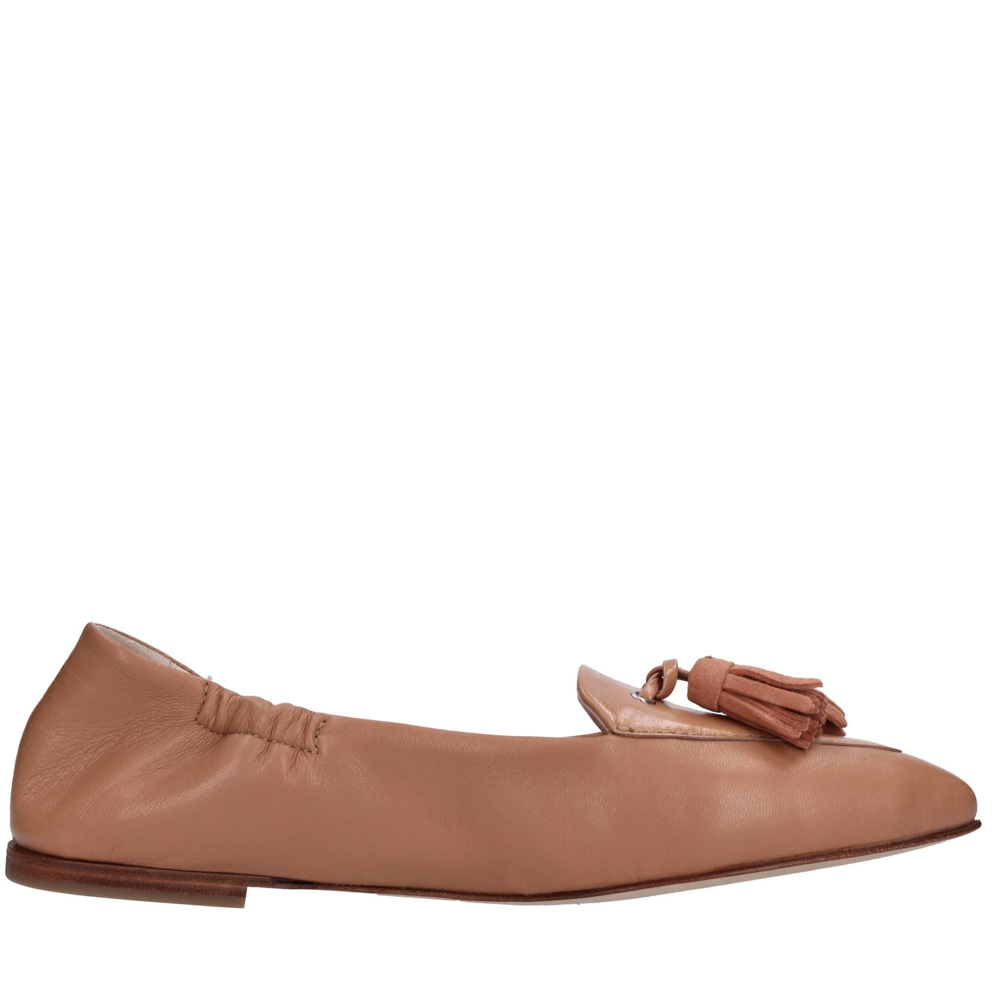 Ballerine in pelle 