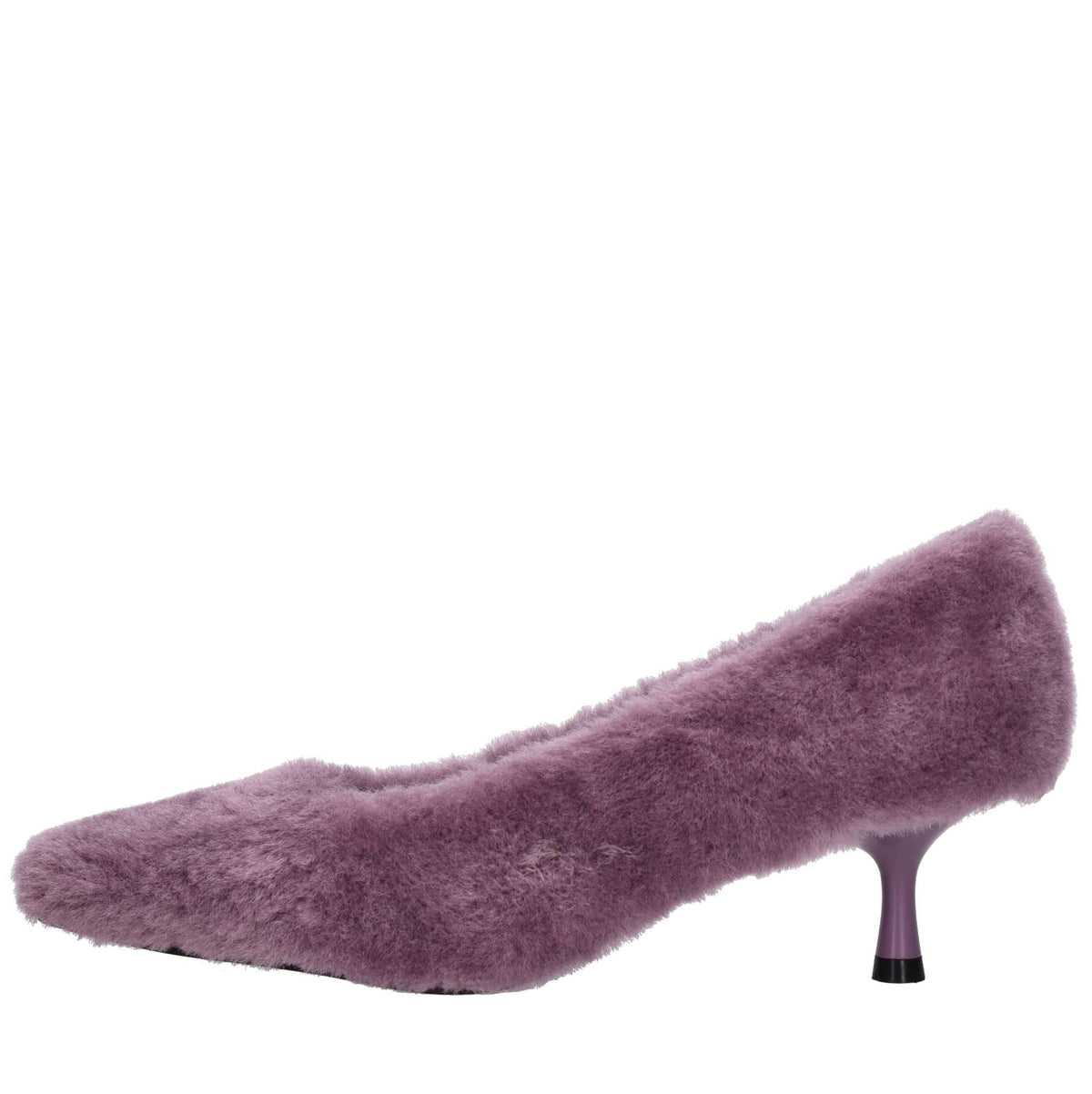 Décolleté in ecopelliccia 