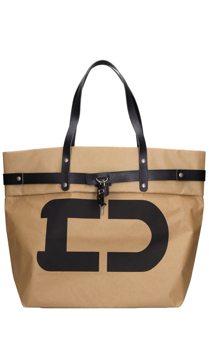 Borsa shopper impermeabile in materiale ecologico 