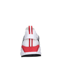 Sneakers in tessuto ed ecopelle 