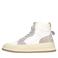 Sneakers in pelle e camoscio 