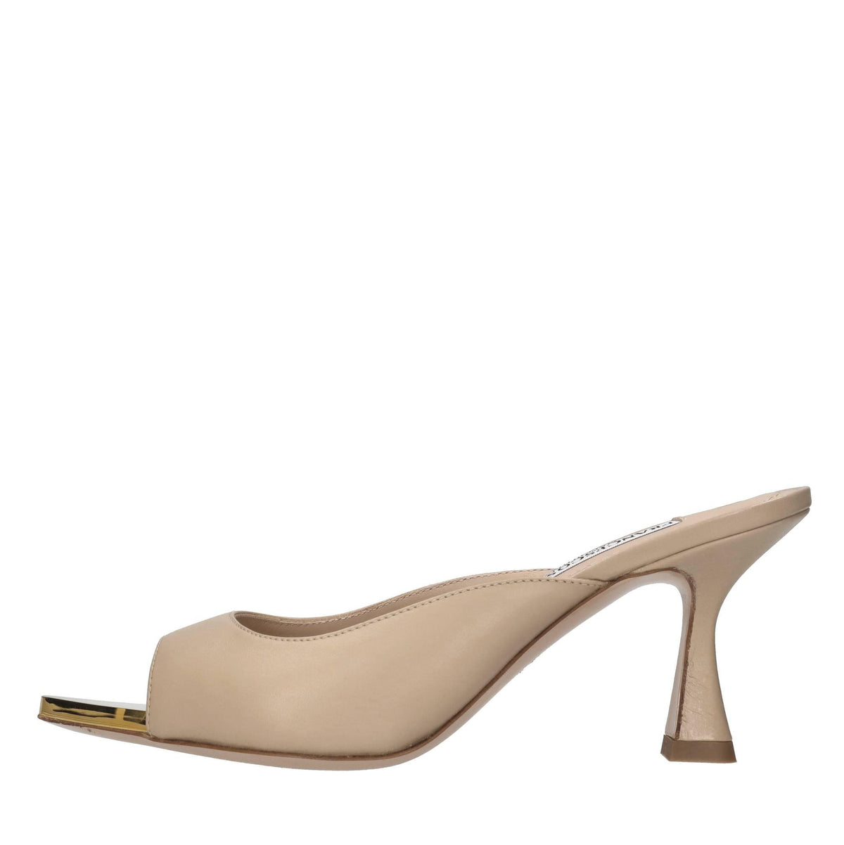 Mules in pelle 