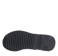 Sneakers in camoscio pelle e tessuto 