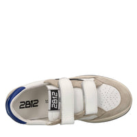 Sneakers in pelle e camoscio 