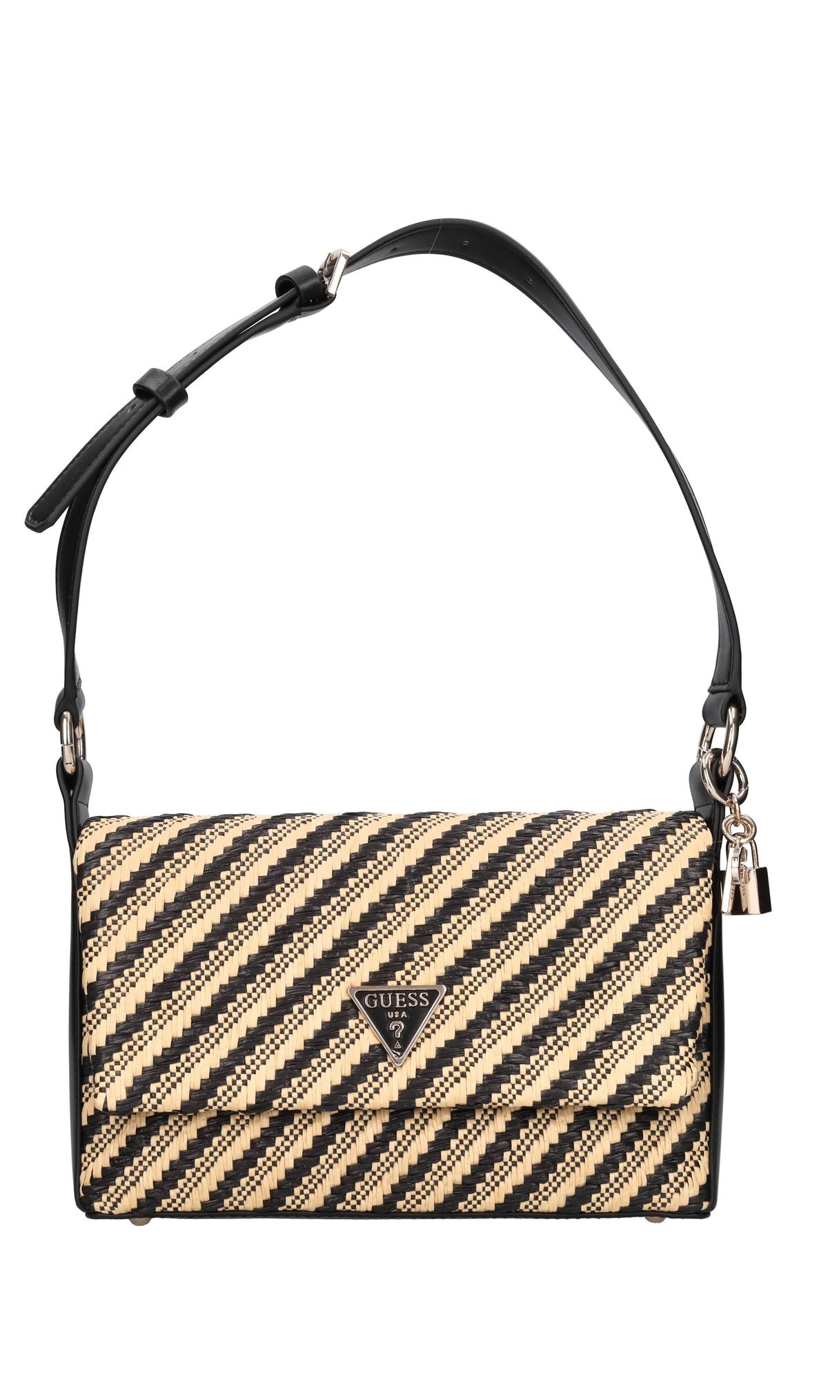 Borsa in ecopelle e rafia 