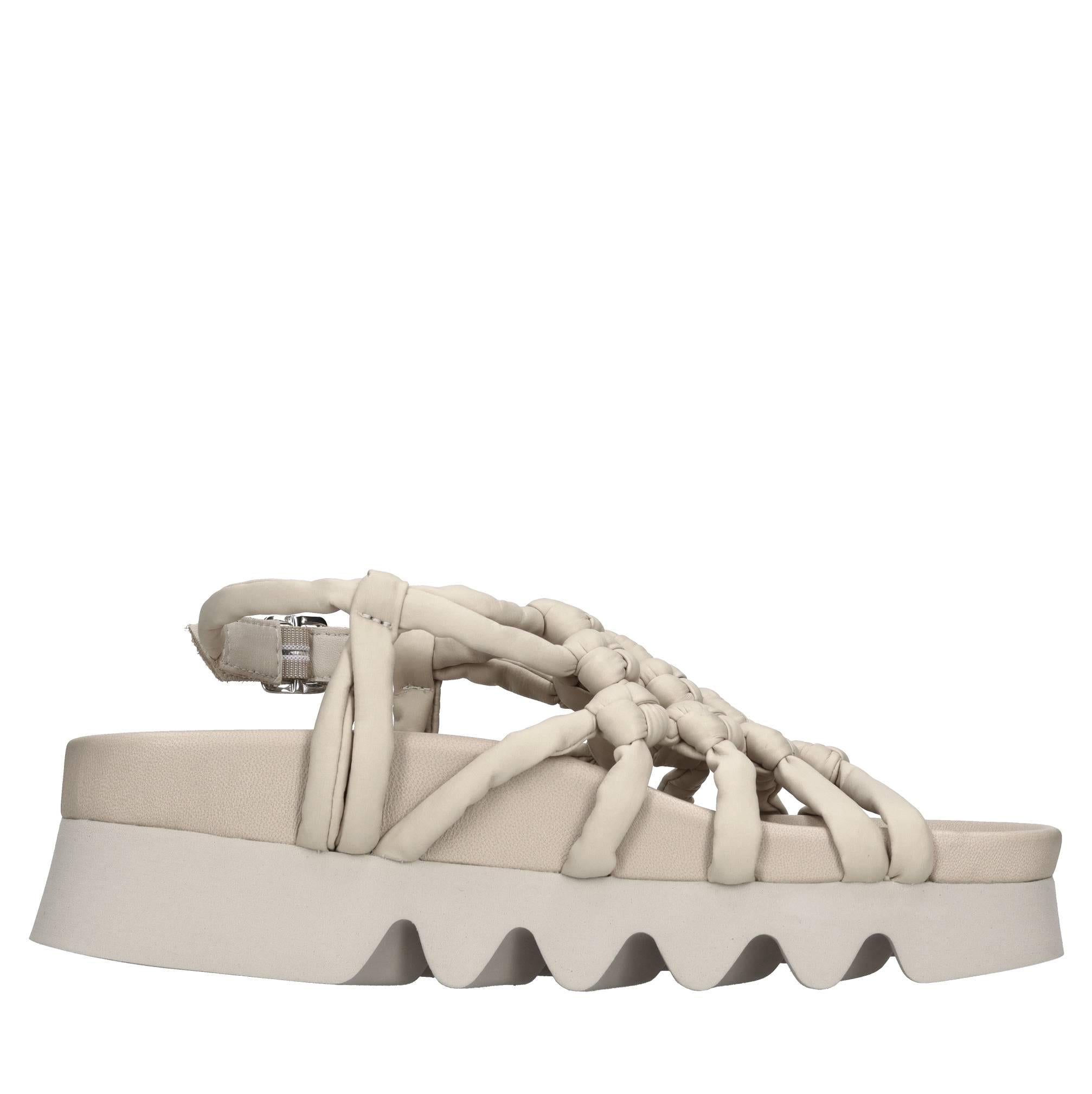 Sandali Alison in pelle 