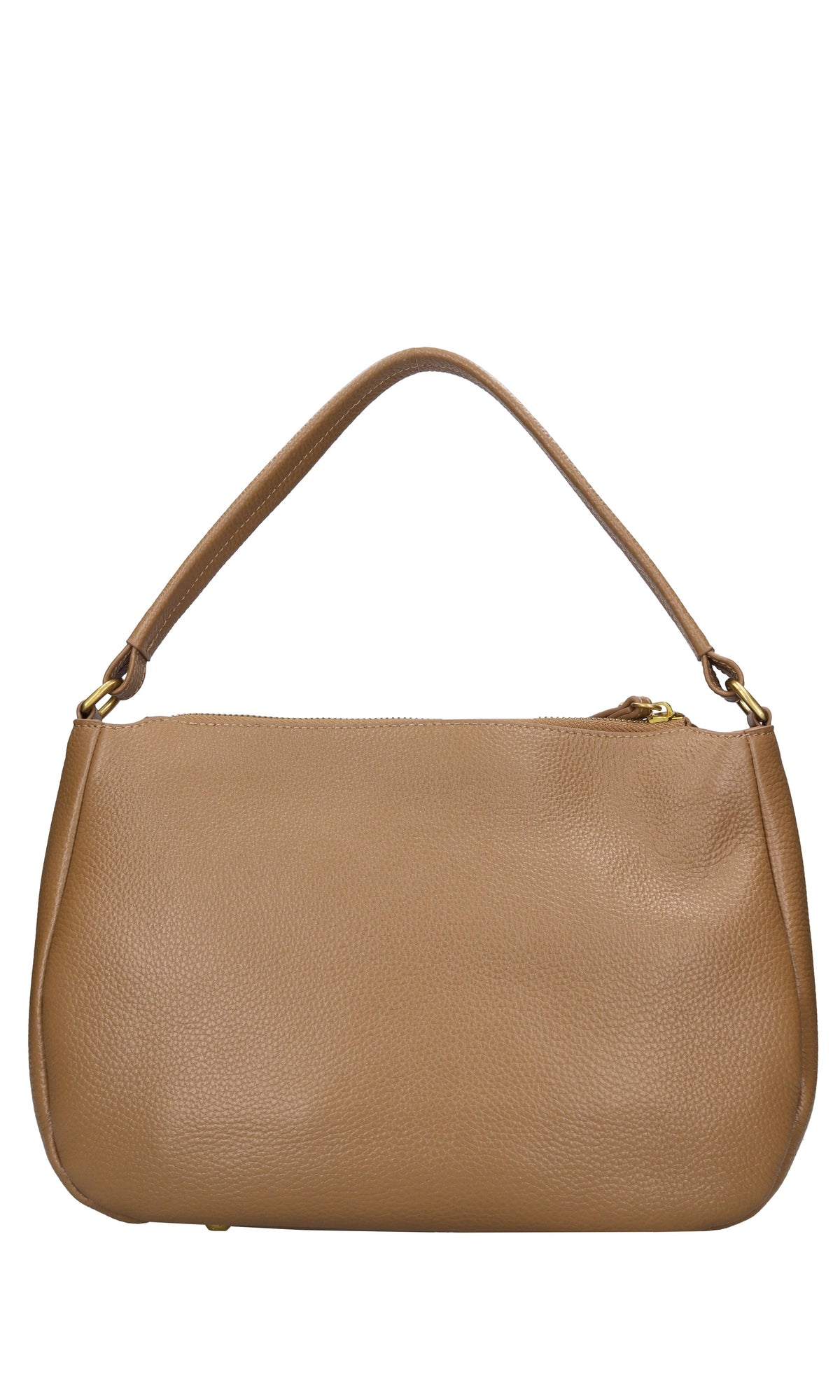 Borsa Zipper in pelle 
