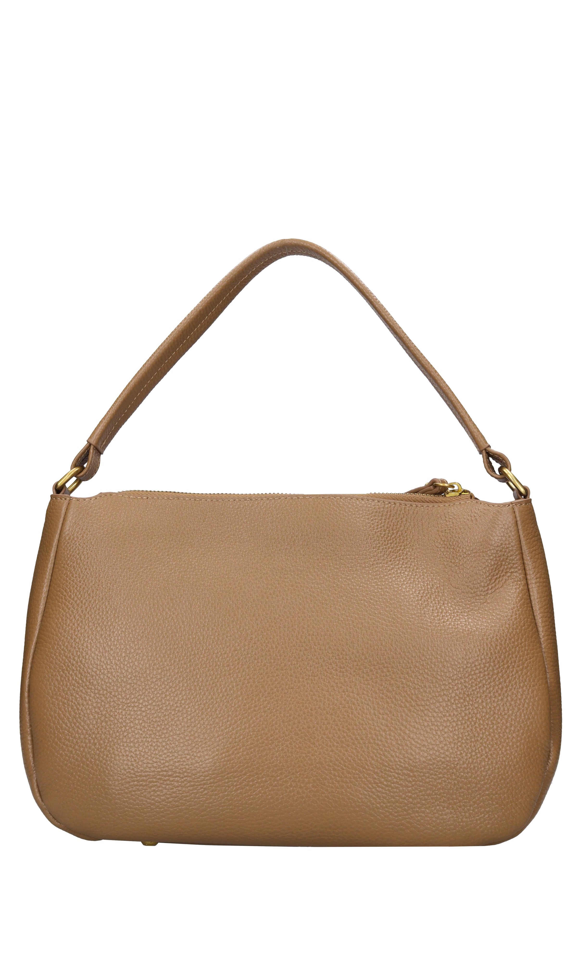 Borsa Zipper in pelle 