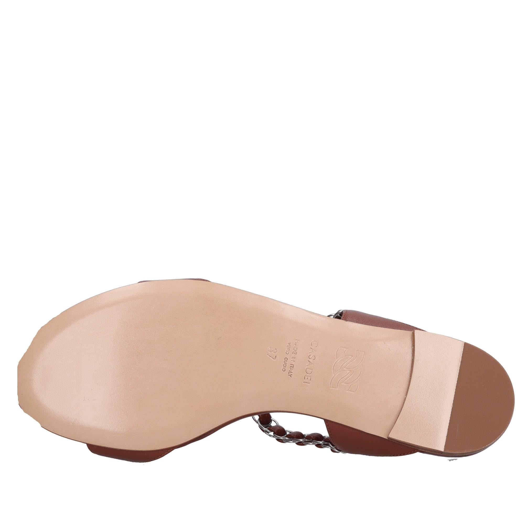 Mules in pelle 