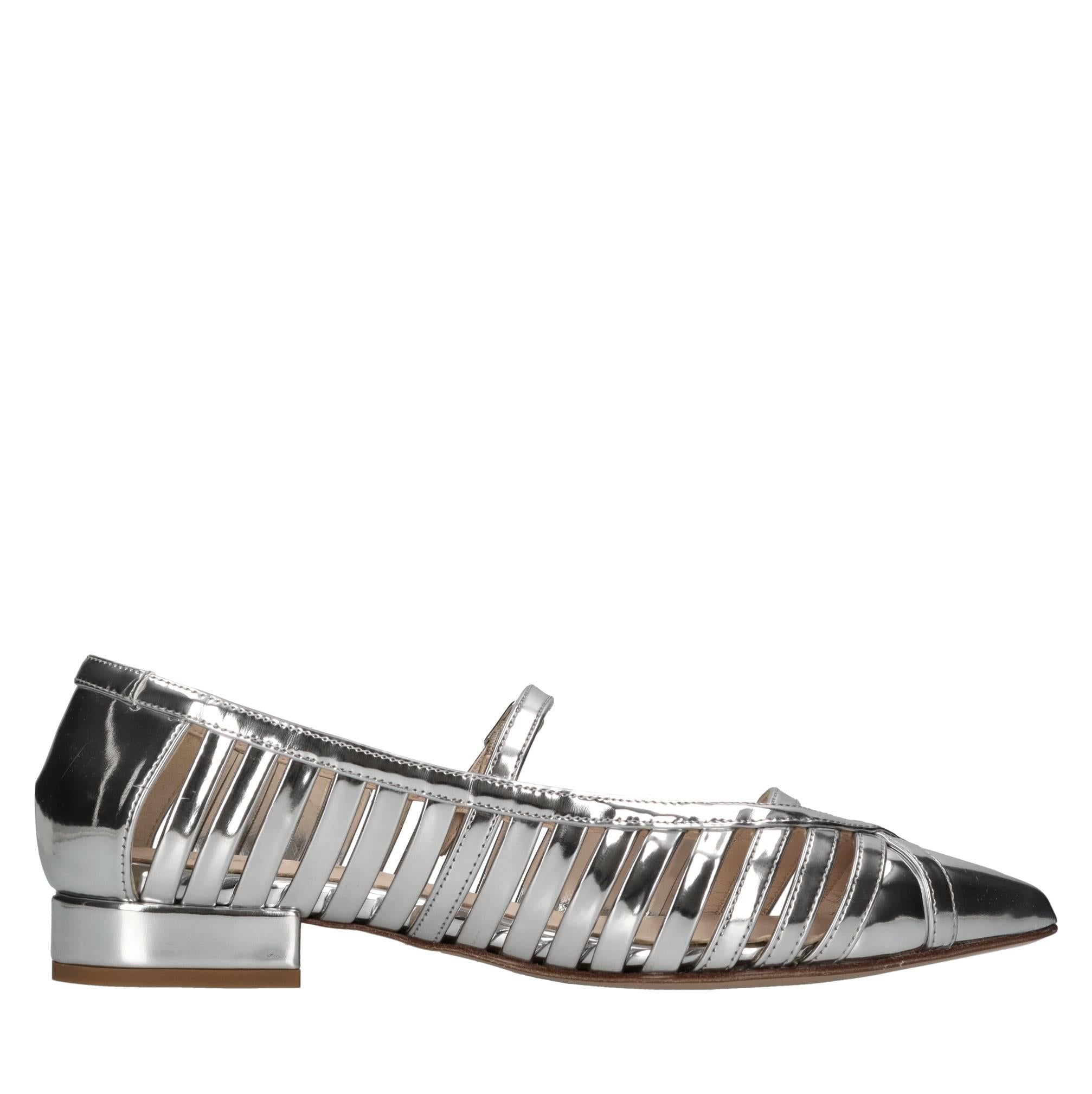 Ballerine in pelle 