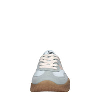 Sneakers in camoscio tessuto e gomma 