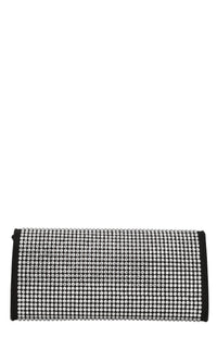 Borsa Night Ed. in ecopelle, ecocamoscio e strass 