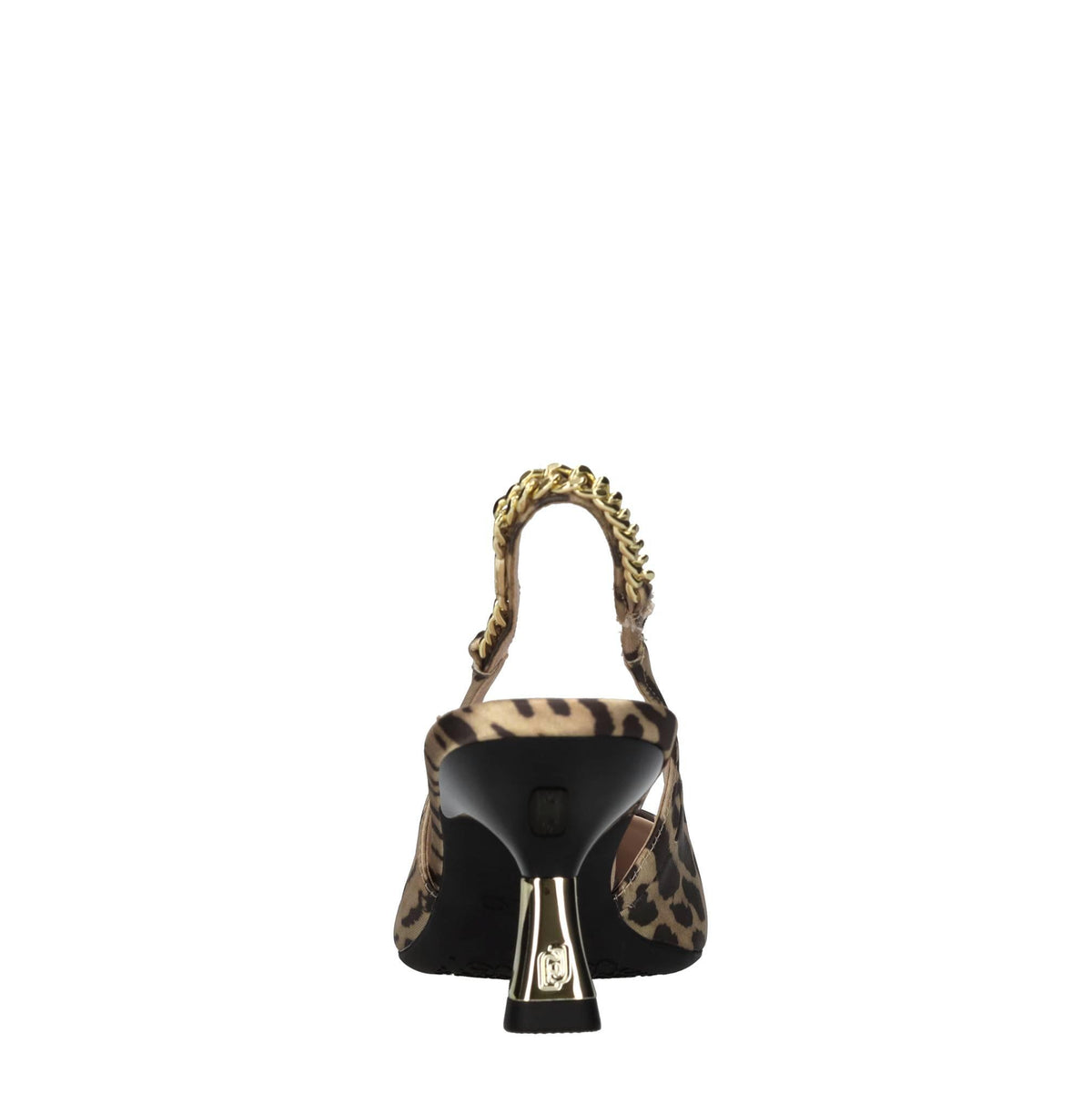 Décolleté slingback in tessuto 