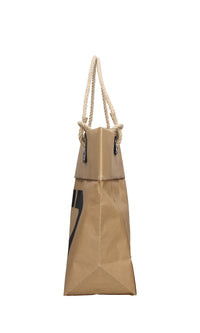 Borsa shopper impermeabile in materiale ecologico 