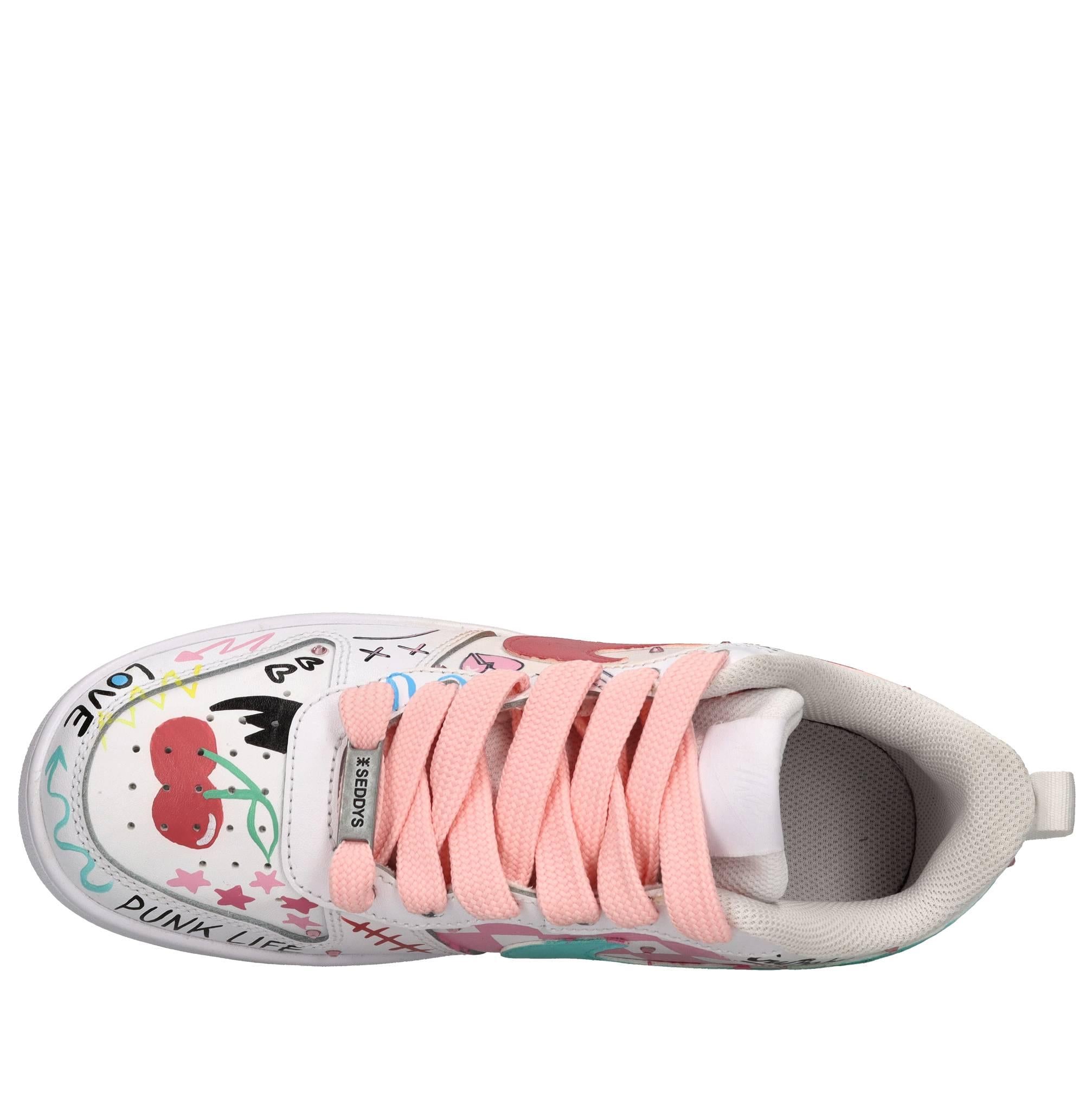 Sneakers in pelle 