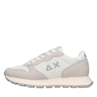 Sneakers modello Z35203 SUN68 in pelle scamosciata e tessuto traspirante glitterato 