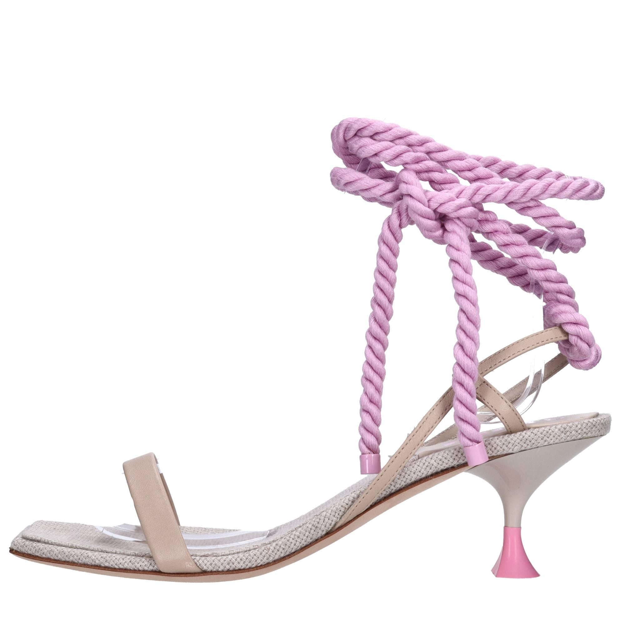 Sandali in pelle 