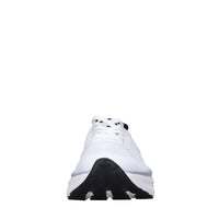 Sneakers in ecopelle e tessuto 