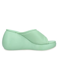 Mules in pelle 