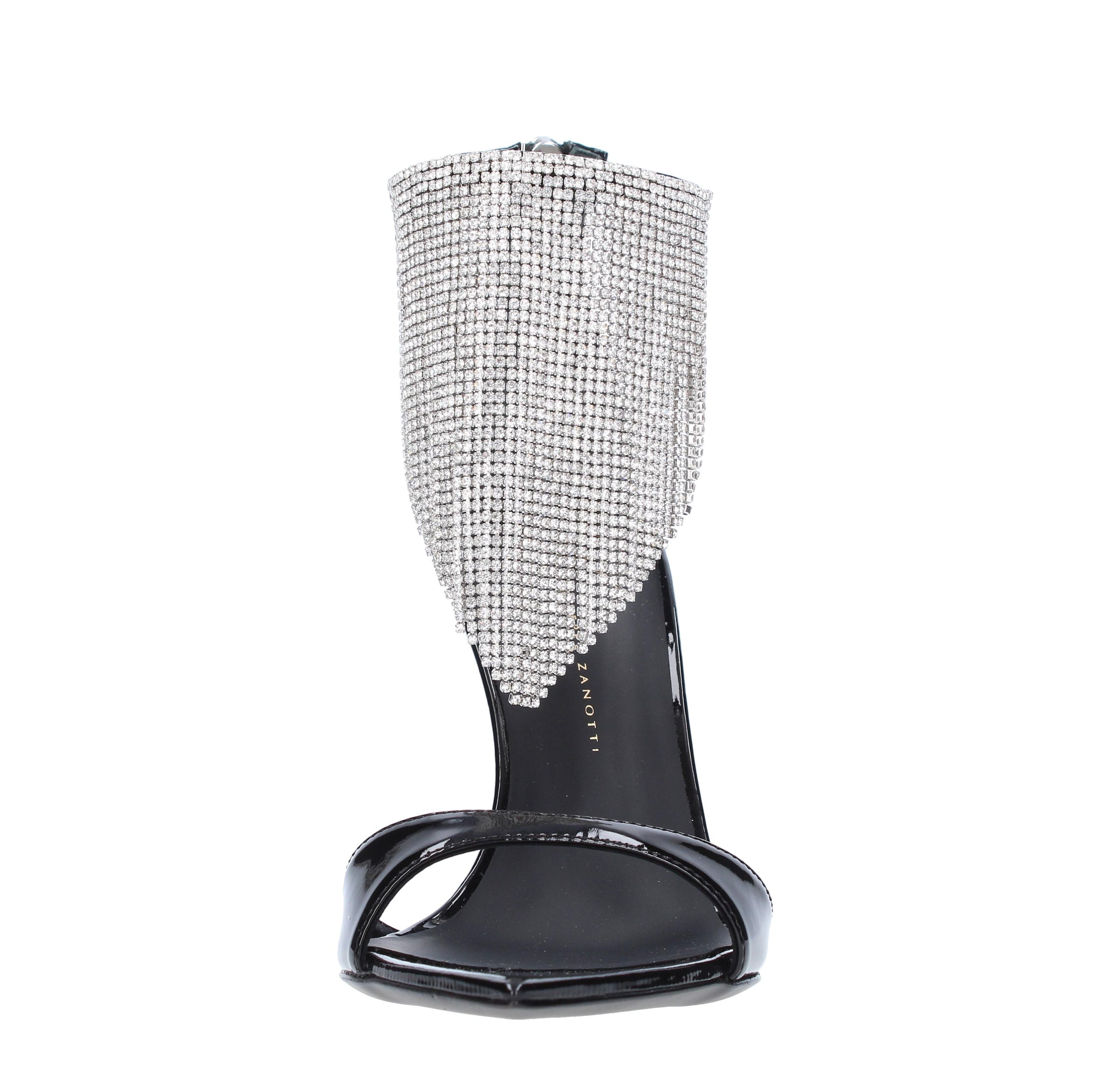 Sandali Intrigo Crystal in vernice e strass 