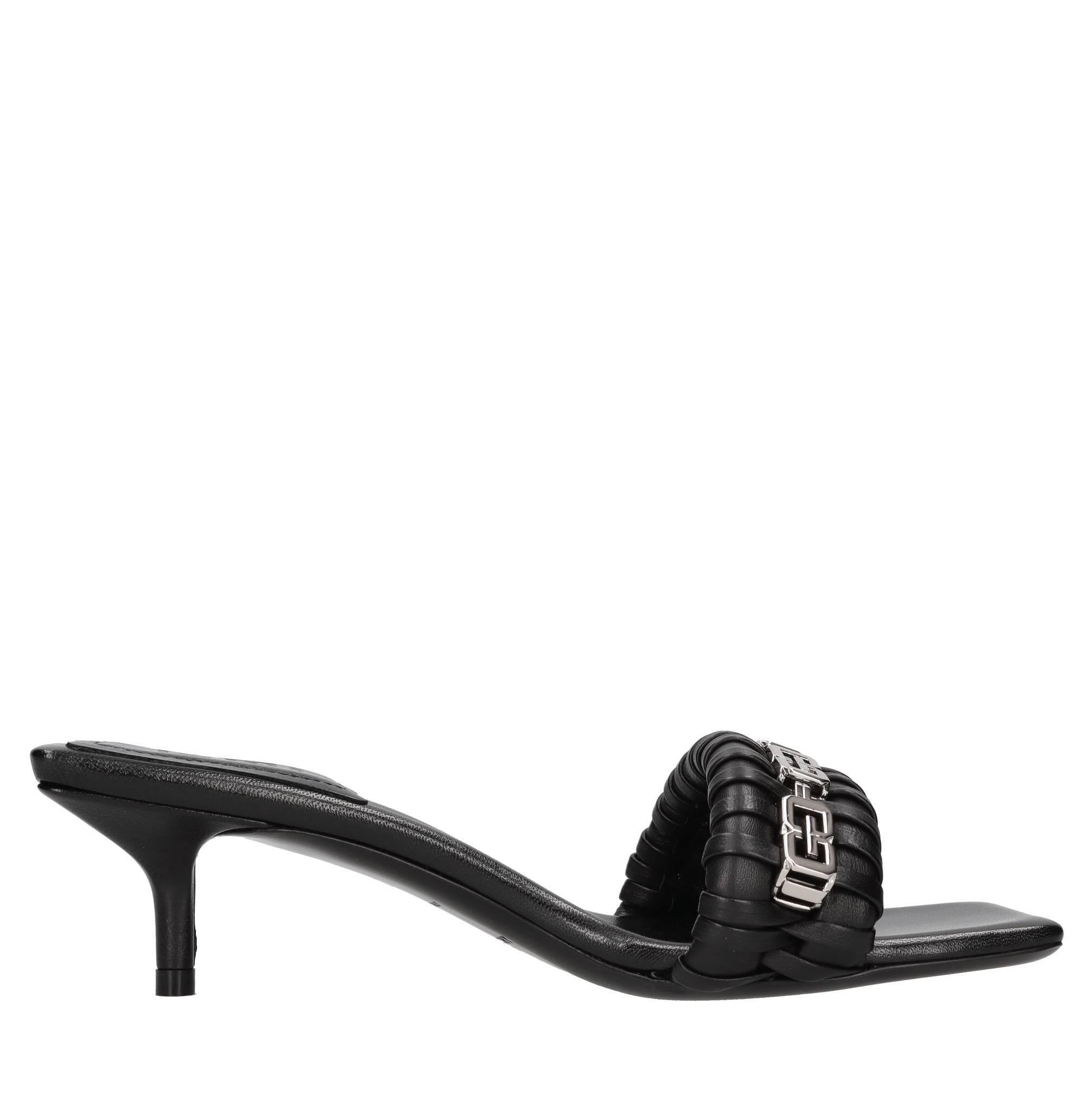 Mules in pelle 