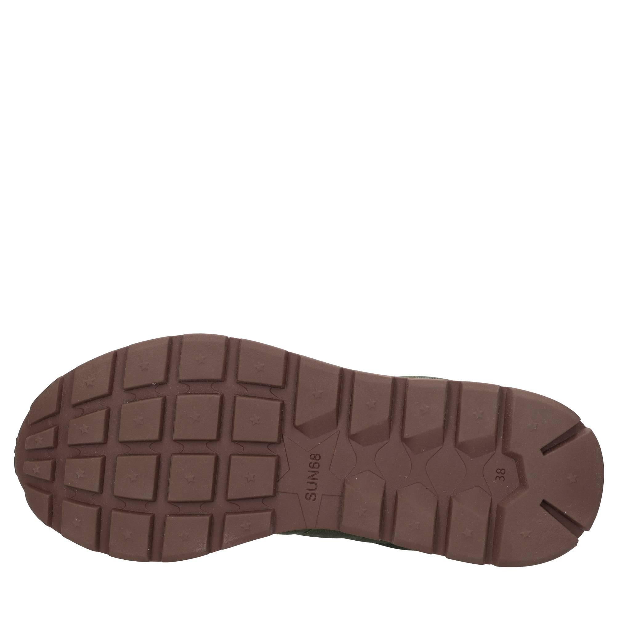 Sneakers modello Z44201 SUN68 in pelle scamosciata e tessuto traspirante 