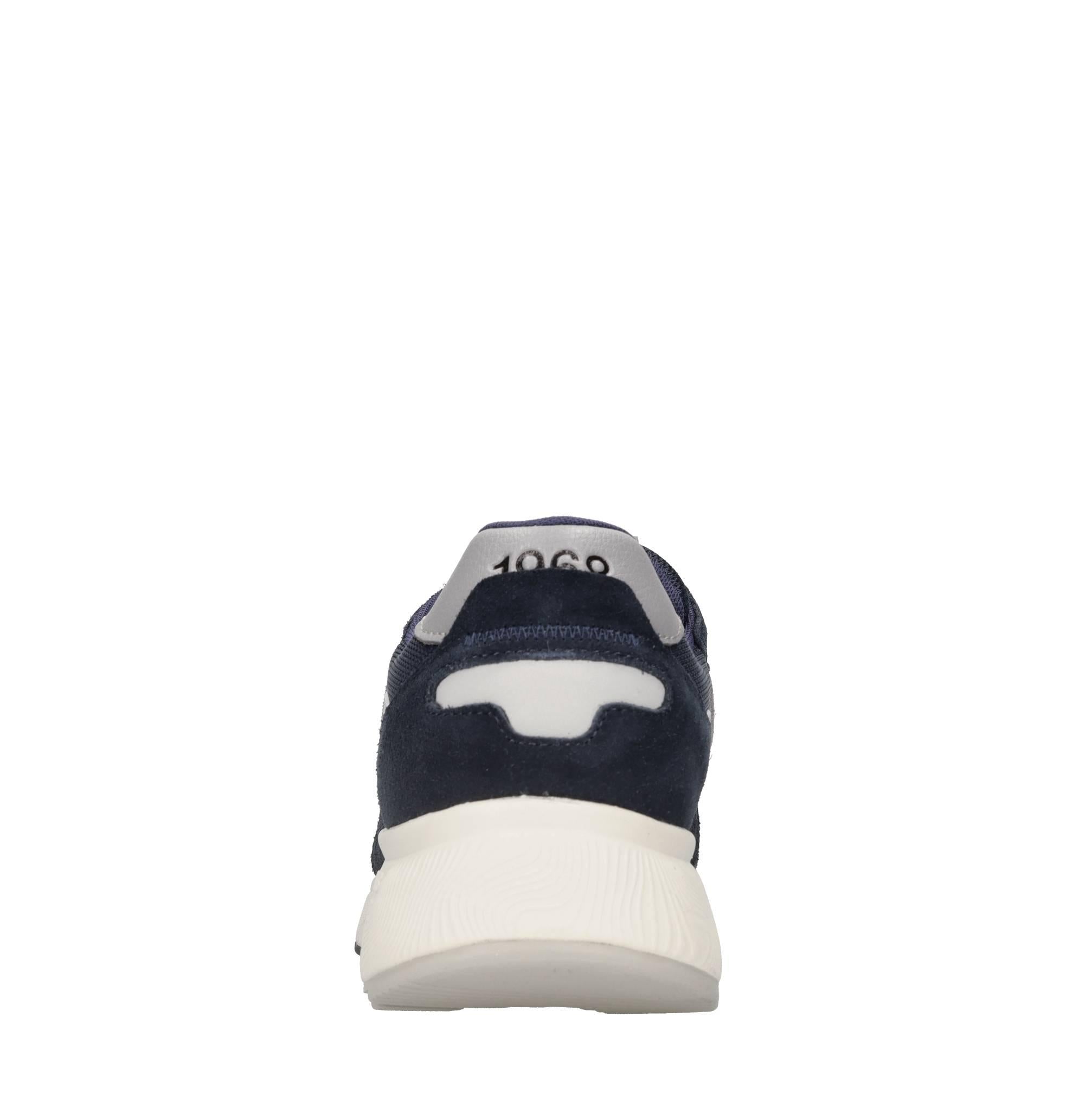Sneakers modello Z44127 SUN68 in pelle scamosciata e tessuto traspirante 