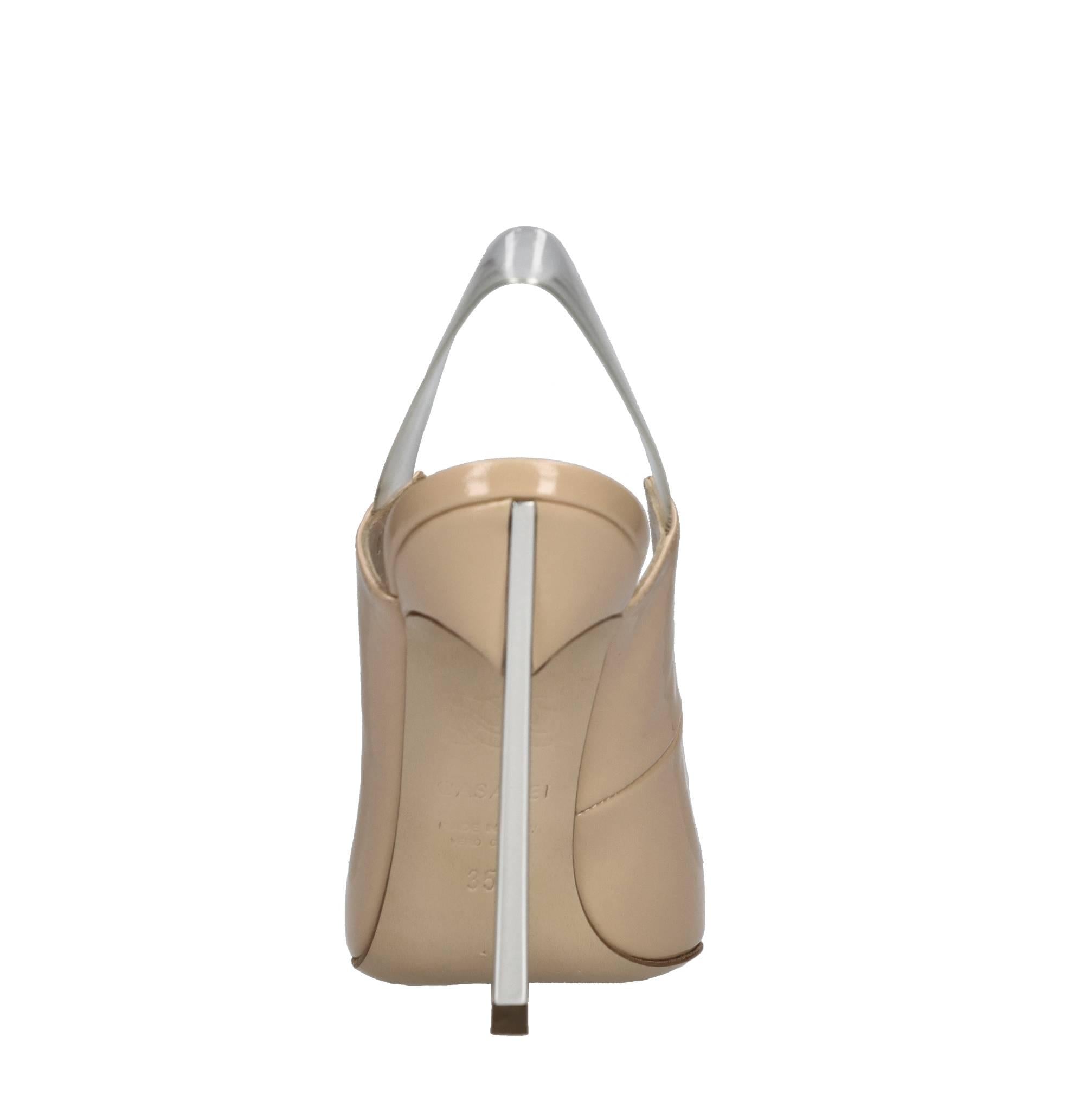 Décolleté slingback Blade in vernice 