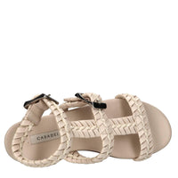 Sandali flat Penelope in pelle 