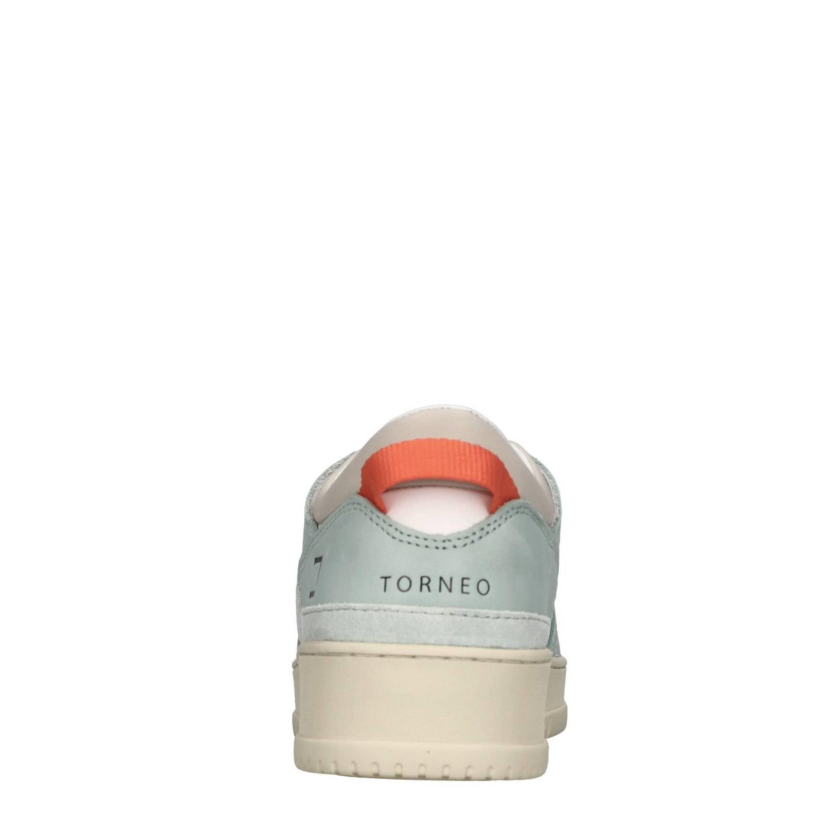 Sneakers in pelle e tessuto 