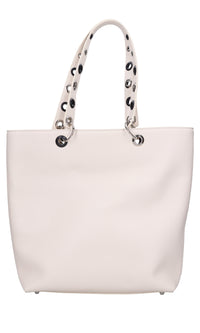 Borsa in ecopelle e borchie 