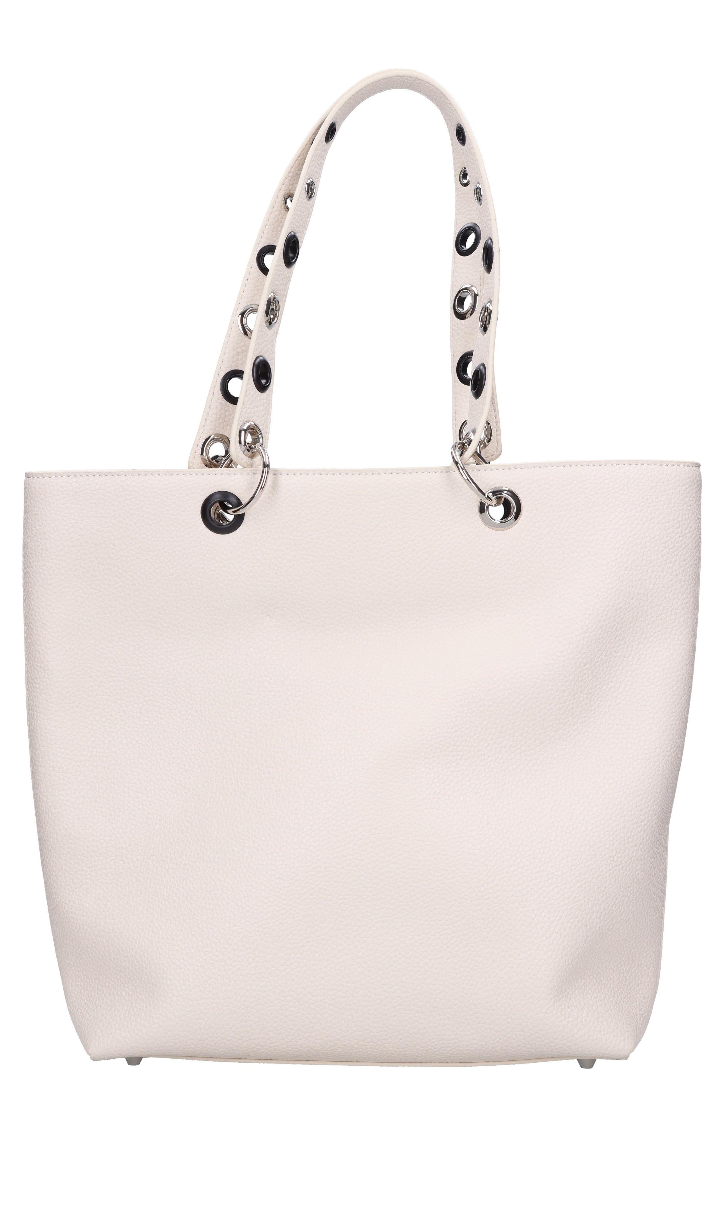 Borsa in ecopelle e borchie 