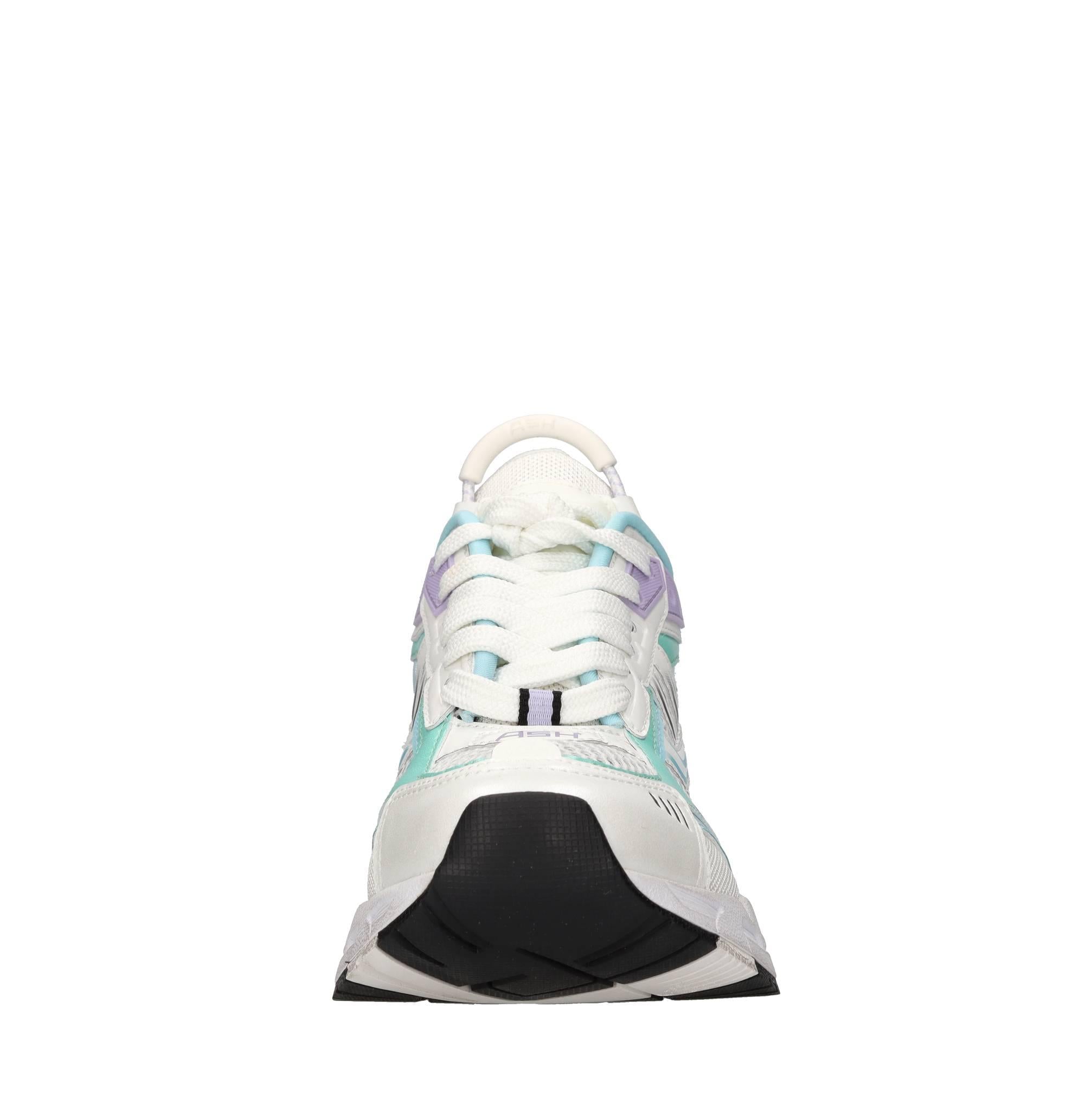 Sneakers modello Race in pelle e tessuto 