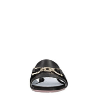Mules in pelle 