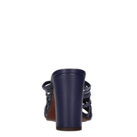 Mules in pelle 