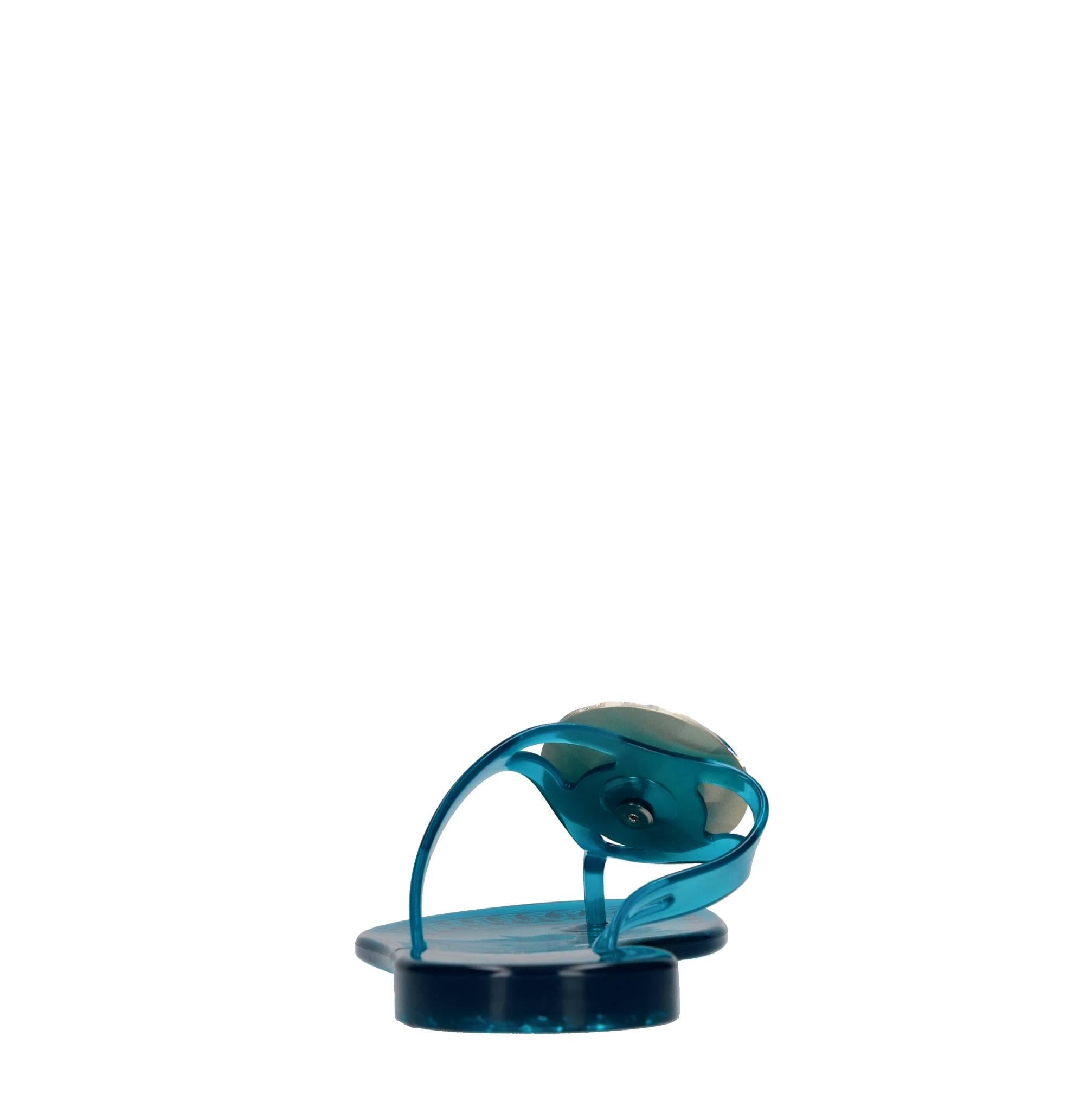 Sandali flat Jelly in PVC e Swarovski 