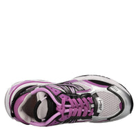 Sneakers Race in ecopelle e tessuto 