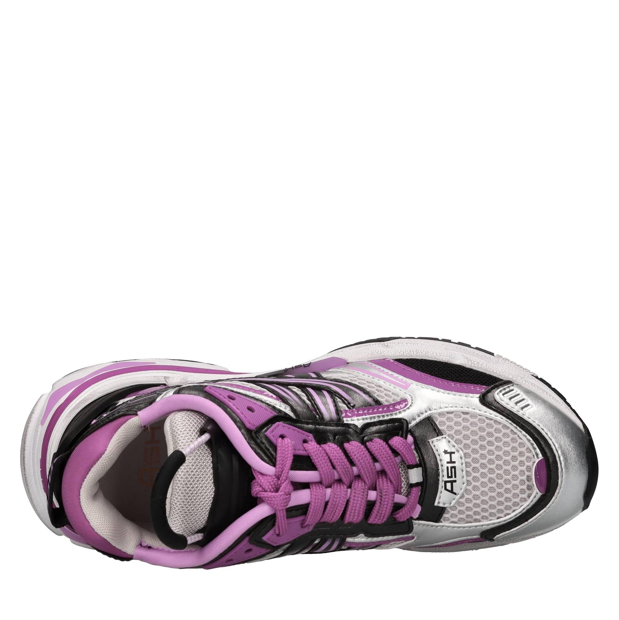 Sneakers Race in ecopelle e tessuto 