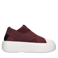 Sneakers in tessuto e gomma 