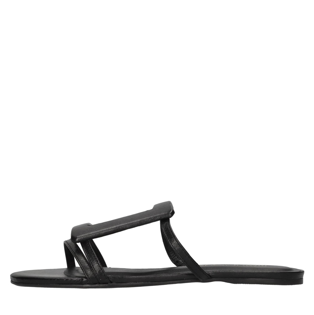Mules in pelle 